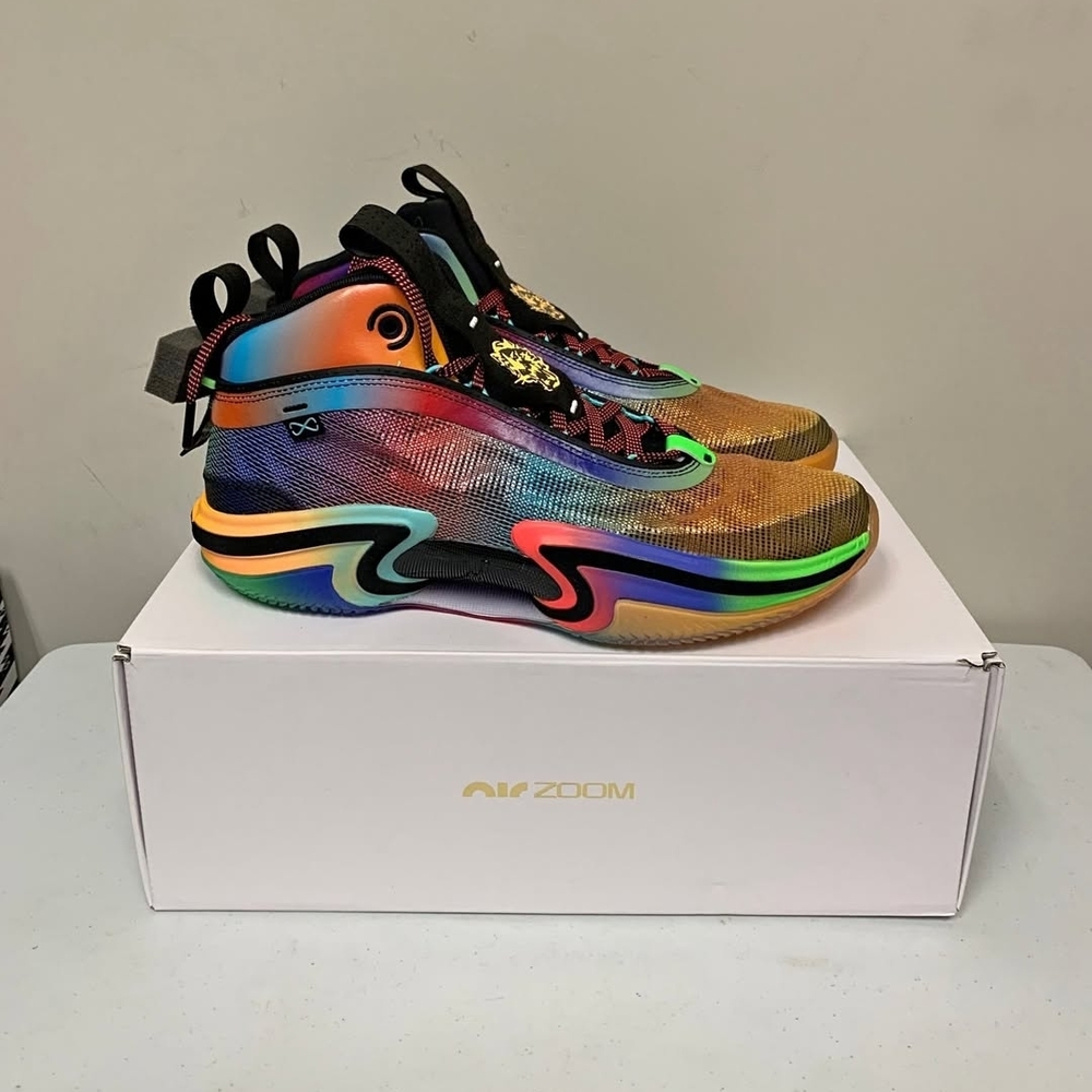 Nike Zoom Jordans Year Of The Tiger Rainbow